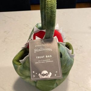 Pottery Barn Kids Dinosaur trick or treat bag.